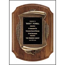 P1433 Walnut Plaque